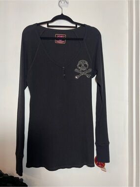 Vintage Jenni by Jennifer Moore Skull Shirt